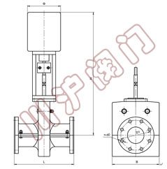 電動管夾閥外形尺寸